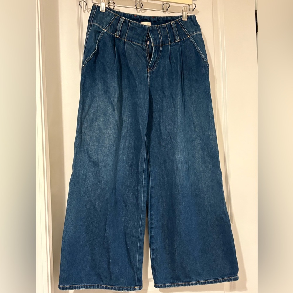 alice + olivia Anders Wide Leg jeans
